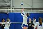 VB vs MHC  Wheaton Women's Volleyball vs Mount Holyoke College. - Photo by Keith Nordstrom : Wheaton, Volleyball, VB